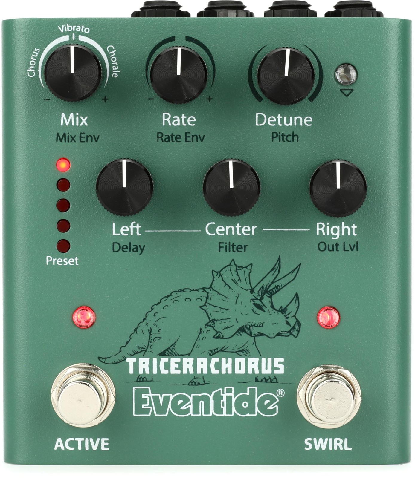 Eventide TriceraChorus Tri-chorus Pedal (3-pack) Bundle