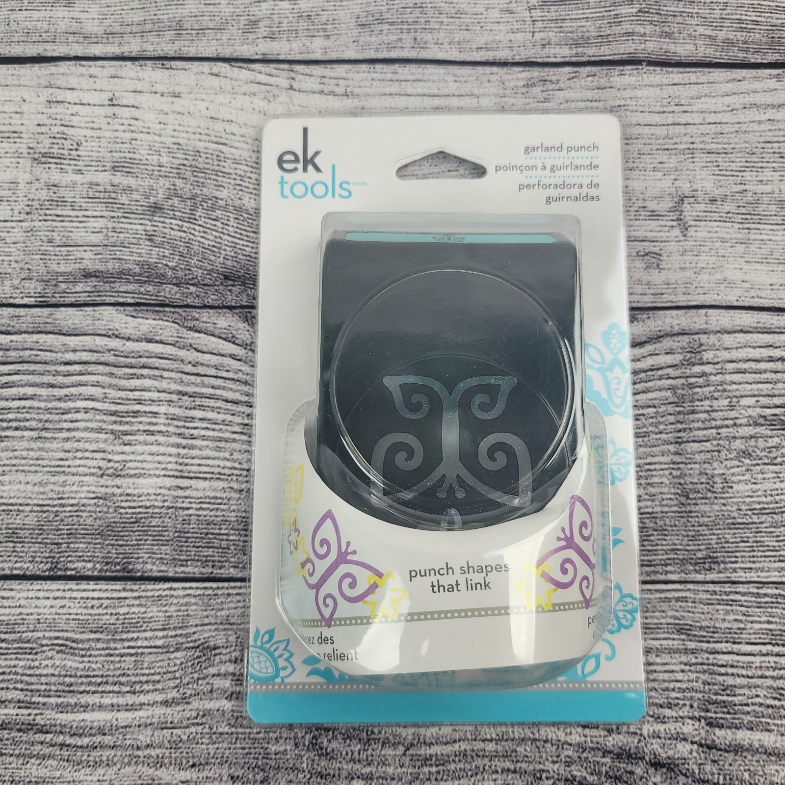 EK Tools Garland Paper Punch Butterfly and Flower 54-91007
