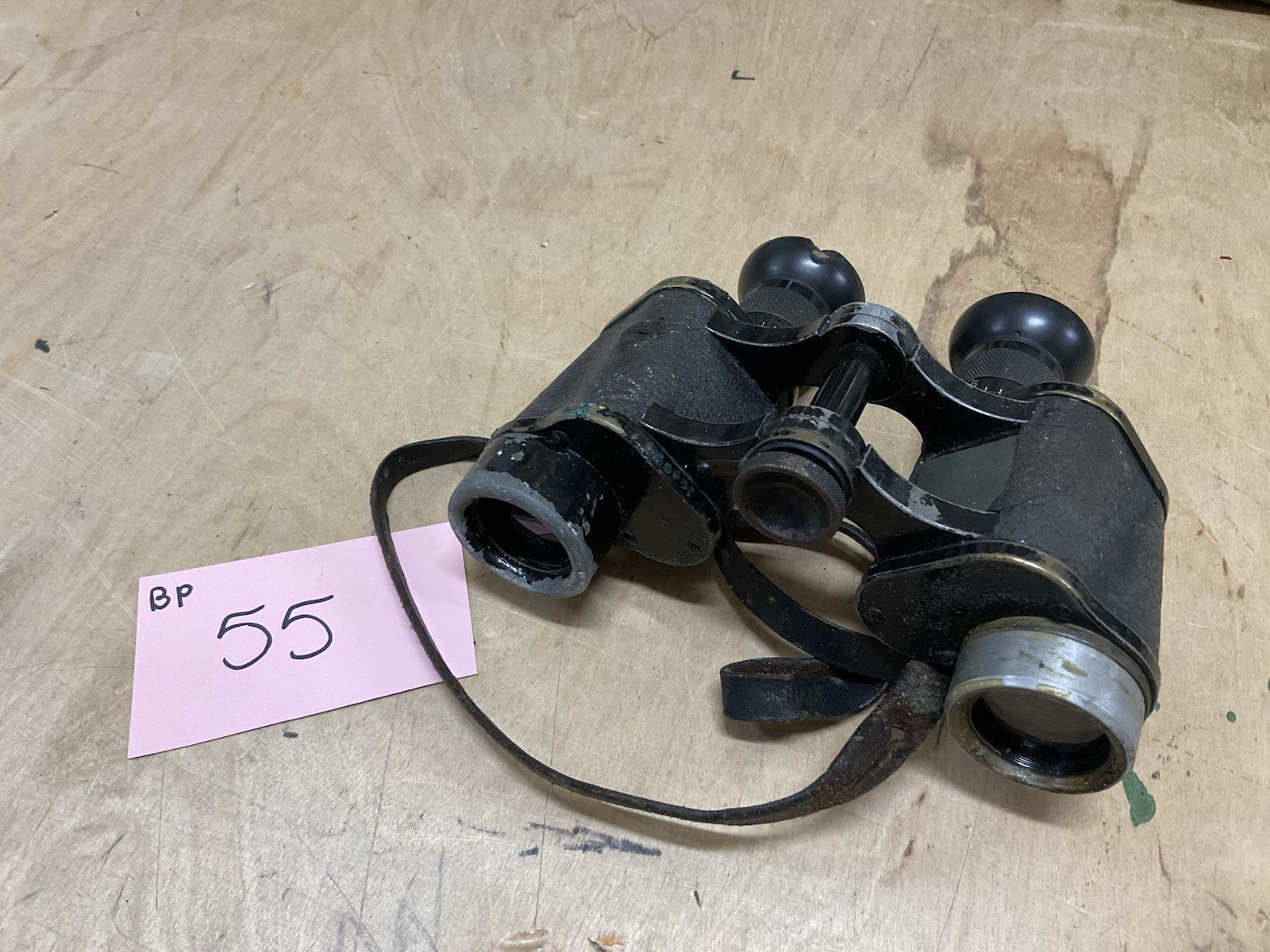 WWII German Carl Zeus's Binos 6x optics Clear bp55