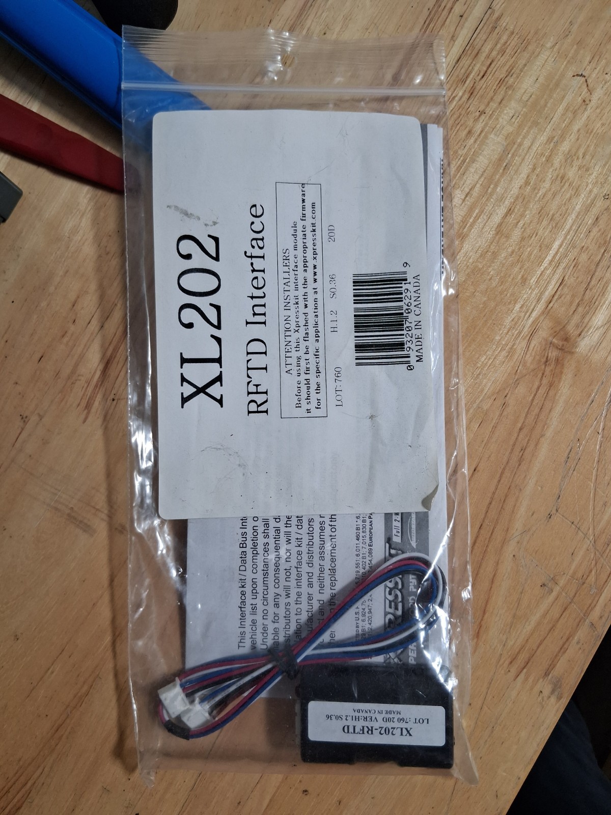 Directed XL202 Xpresskit RFTD DBALL2 DB3 DEI RF Kit DEI