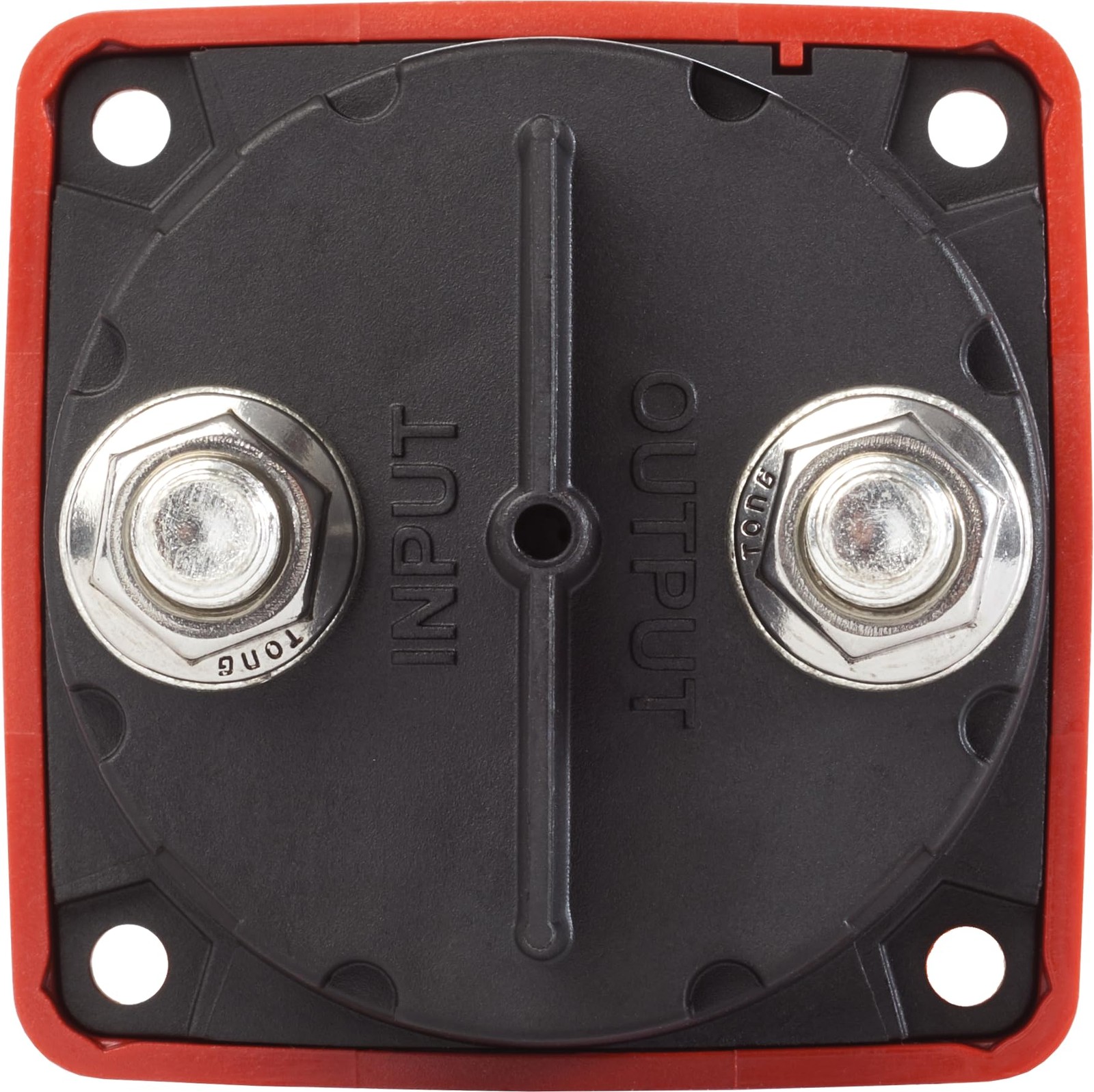 Red Battery Switch with Electronic Control Multiple Mounting Options for Mari...
