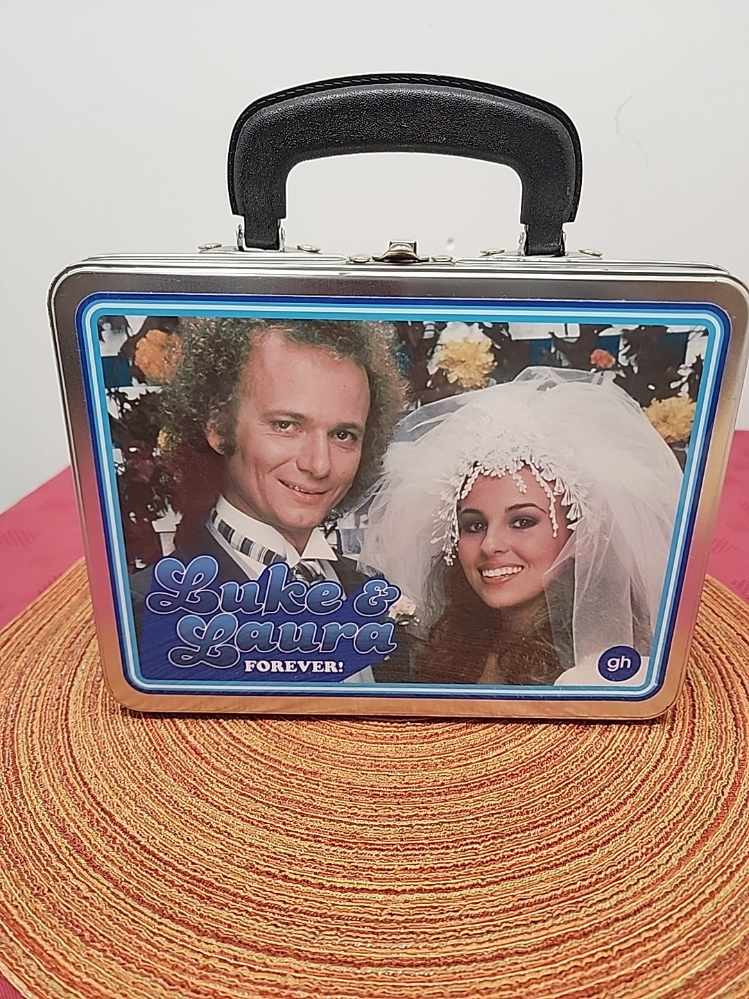 Vintage Luke&Laura Forever Lunch Box General Hospital 25 th Wedding Anniv 2006