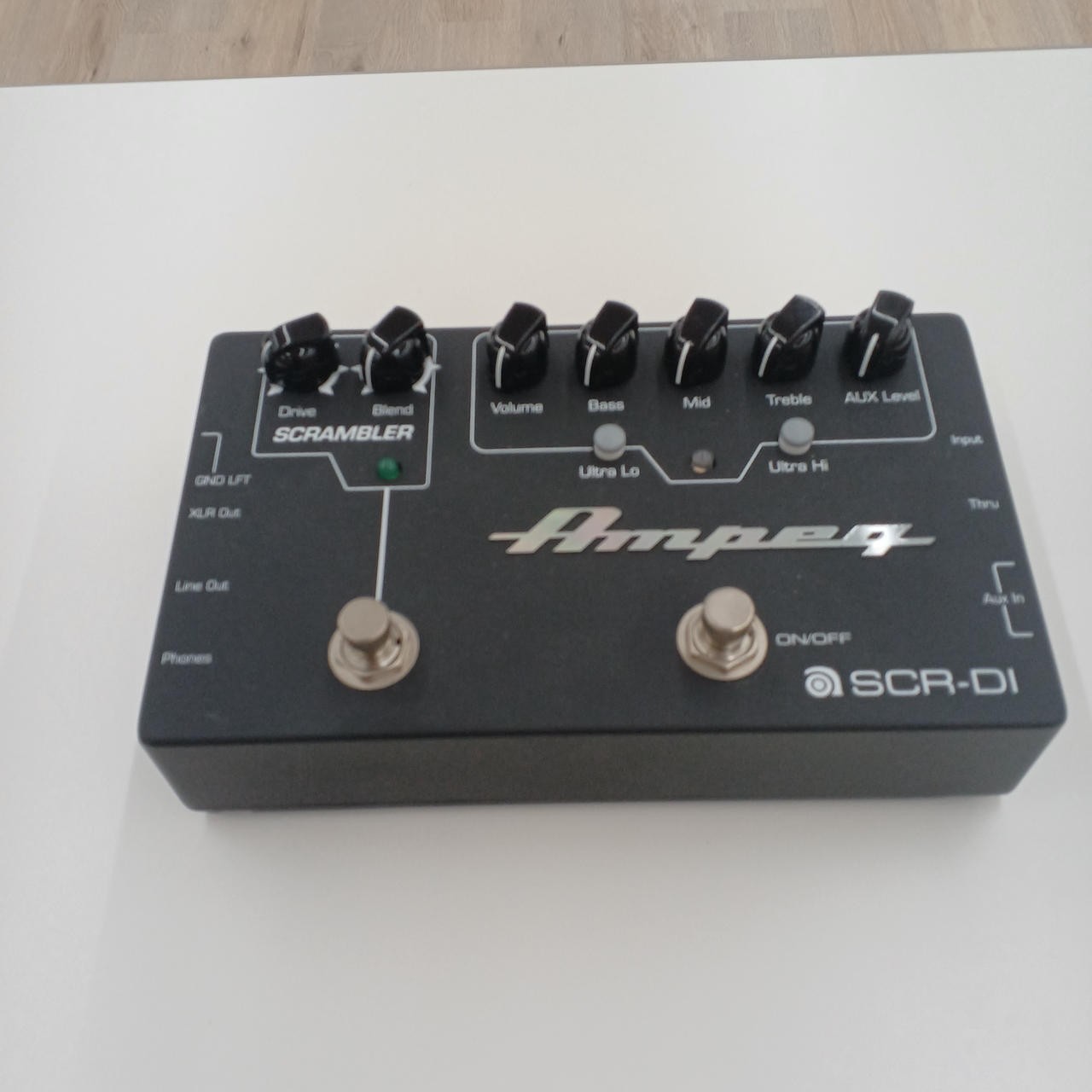 EG SCR-DI Bass Preamp/DI, XLR & 3.5mm Out, EQ & Volume, Used