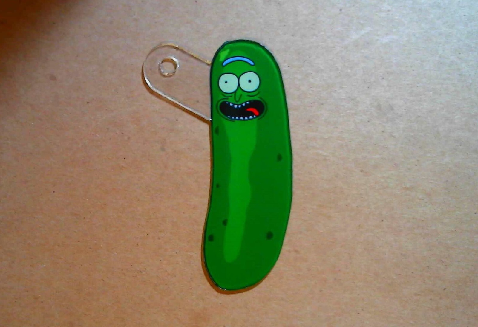 Rick and Morty Spooky Pinball Machine PICKLE RICK Custom Mod Plastic