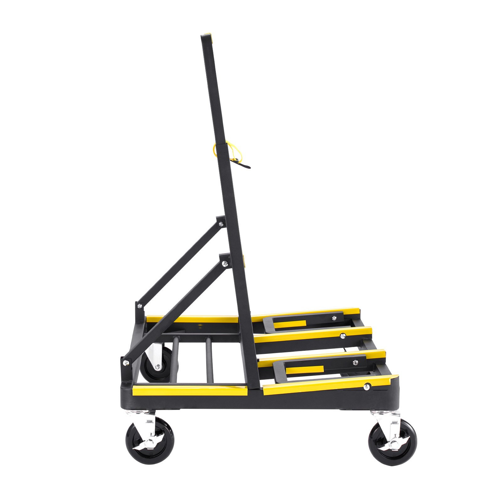 VEVOR Foldable Drywall Dolly, 1800LB Capacity w/ Expandable Deck
