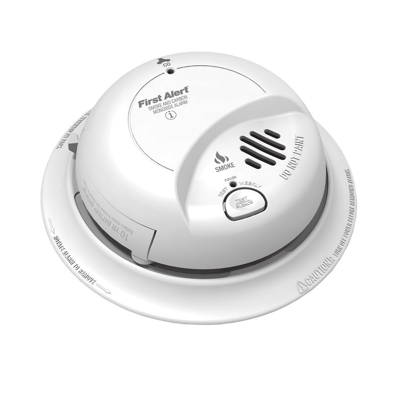 First Alert Brk Sc9120Lbl Hardwired Smoke And Carbon Monoxide Co Detector 10