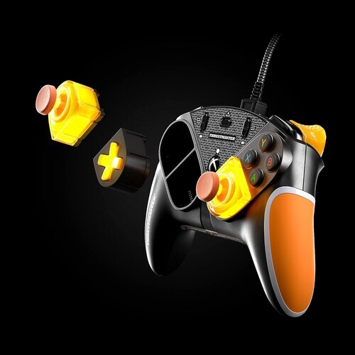 Thrustmaster eSwap X Pack LED Crystal Orange - Compatible with XBOX Series X|S,