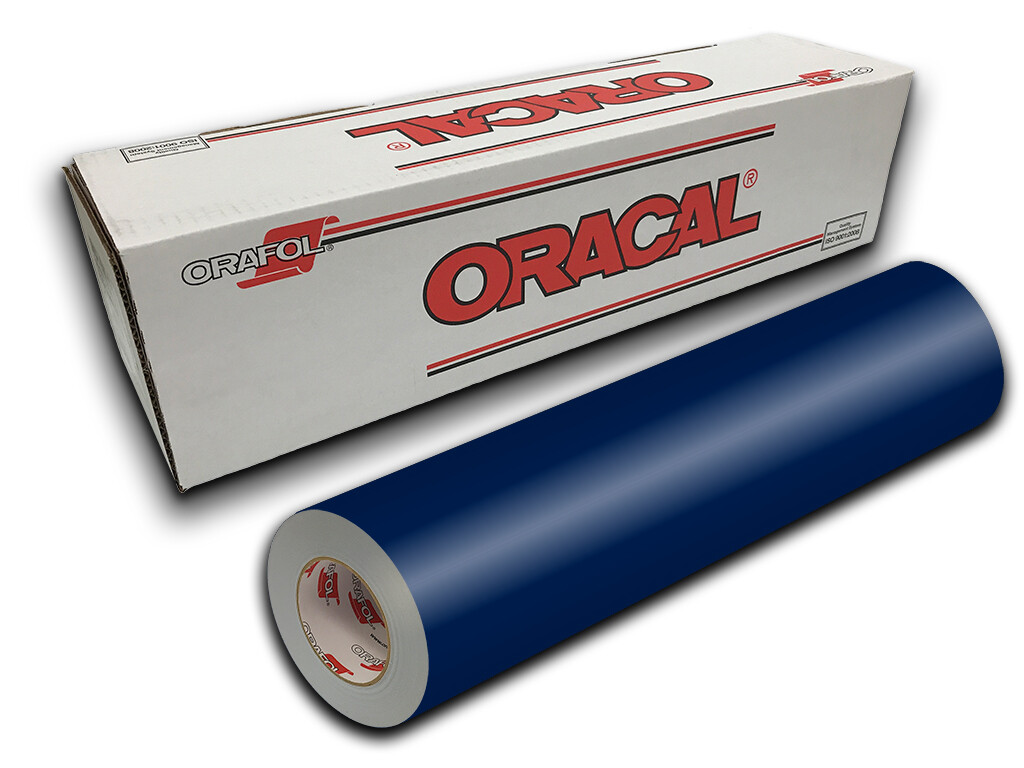12" X 5yd - Steel Blue Oracal 651 Craft & Hobby Cutting Vinyl Roll