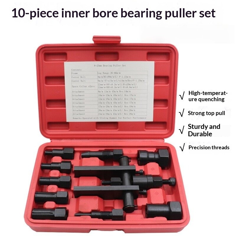 Internal Bearing Puller 2 Jaw Extractor for Blind Hole Bearing Removal Tool