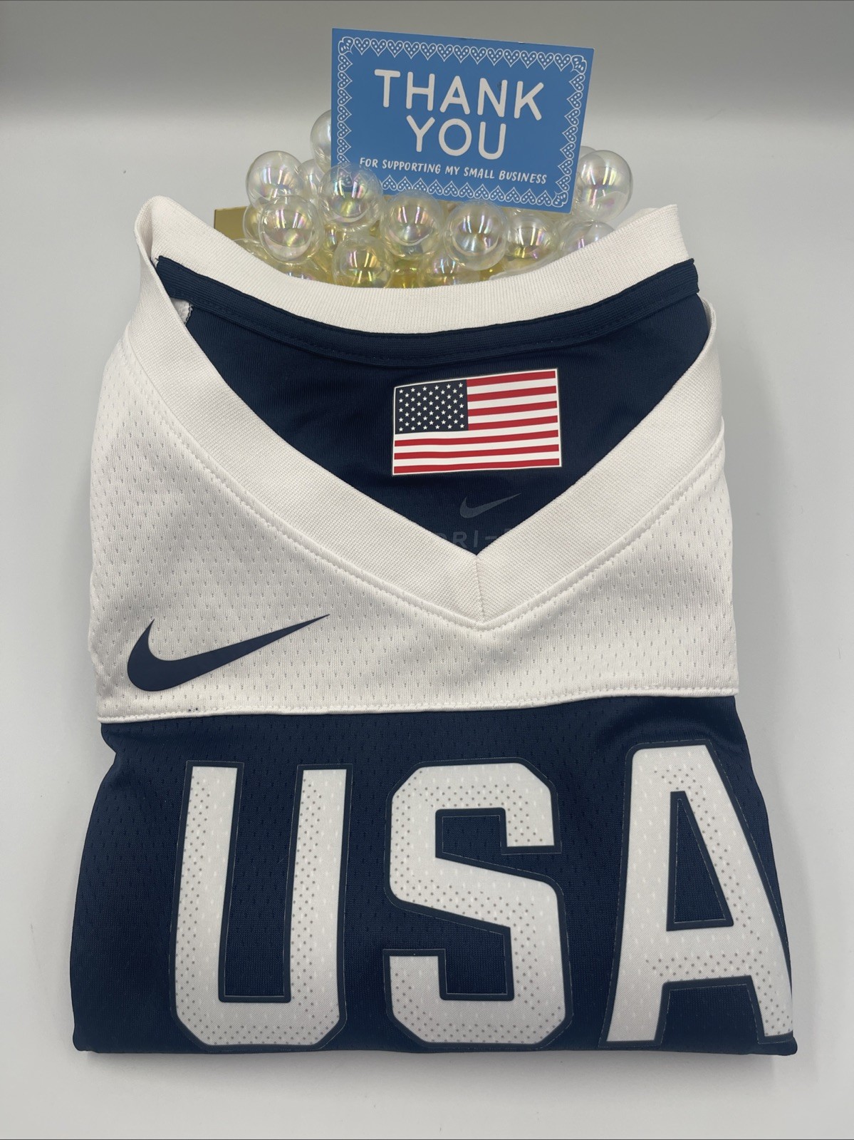 NIKE USA BASKET BALL JASON TATUM #10 JERSEY LIMITED EDITION DR-FIT MENS LG
