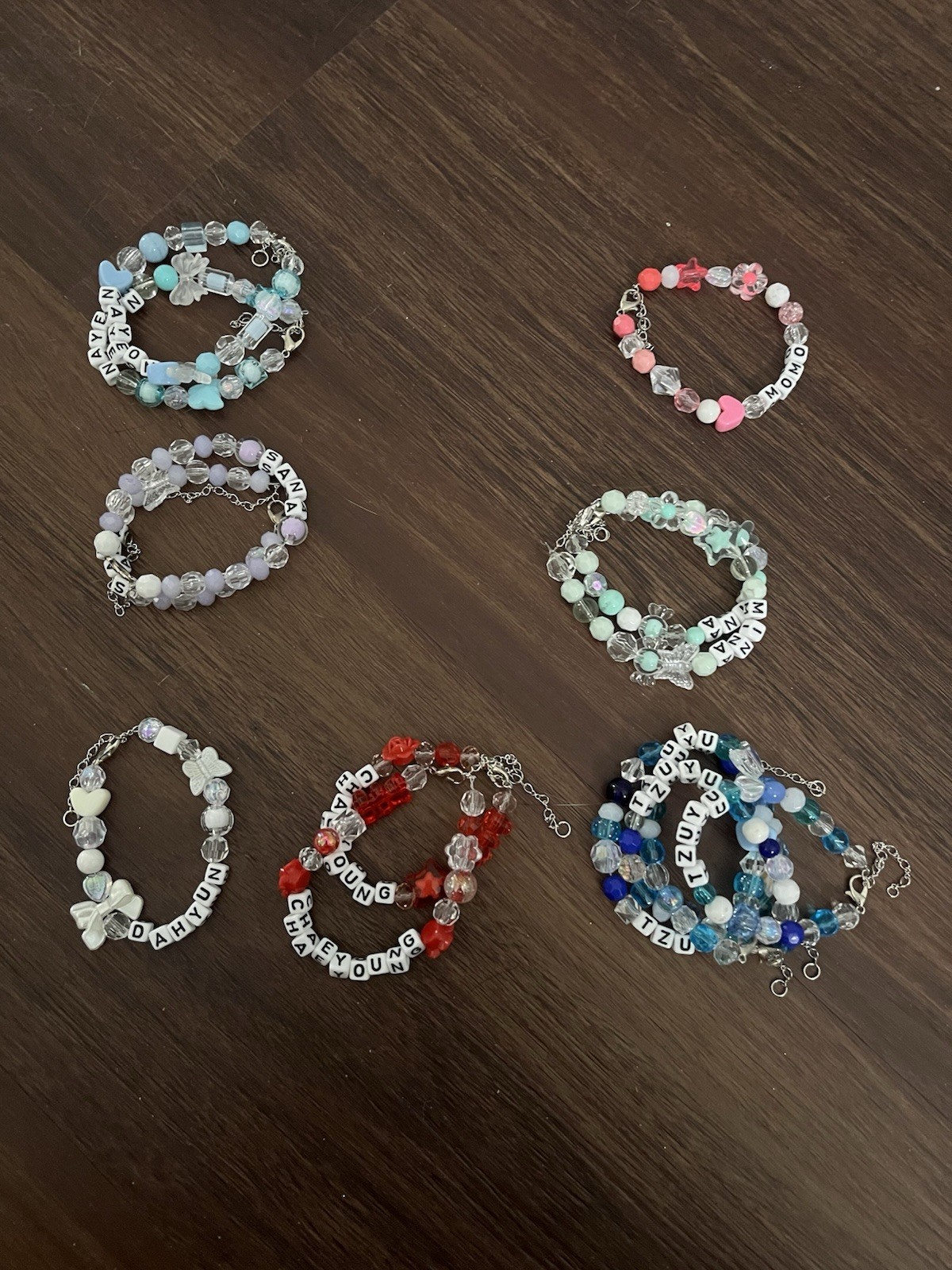 kpop twice bracelets handmade