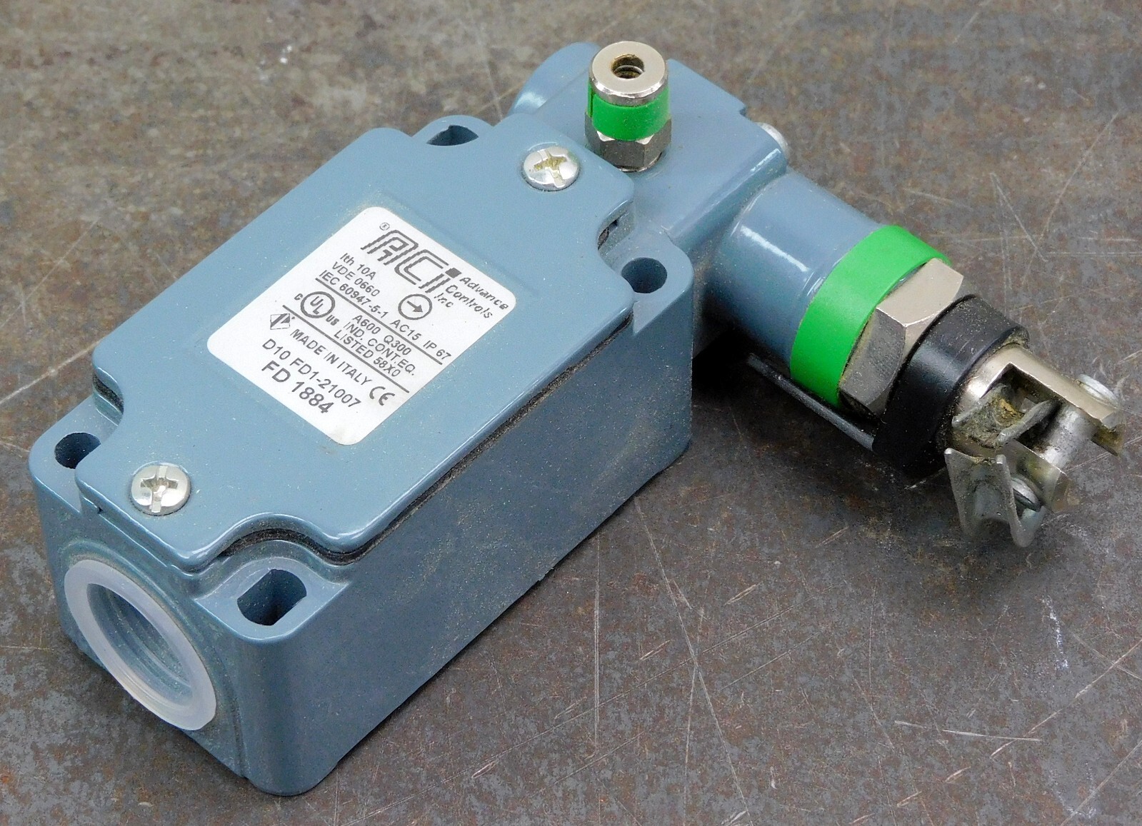 Advance Controls FD 1884 Select Safety Switch 10 A 600V AC