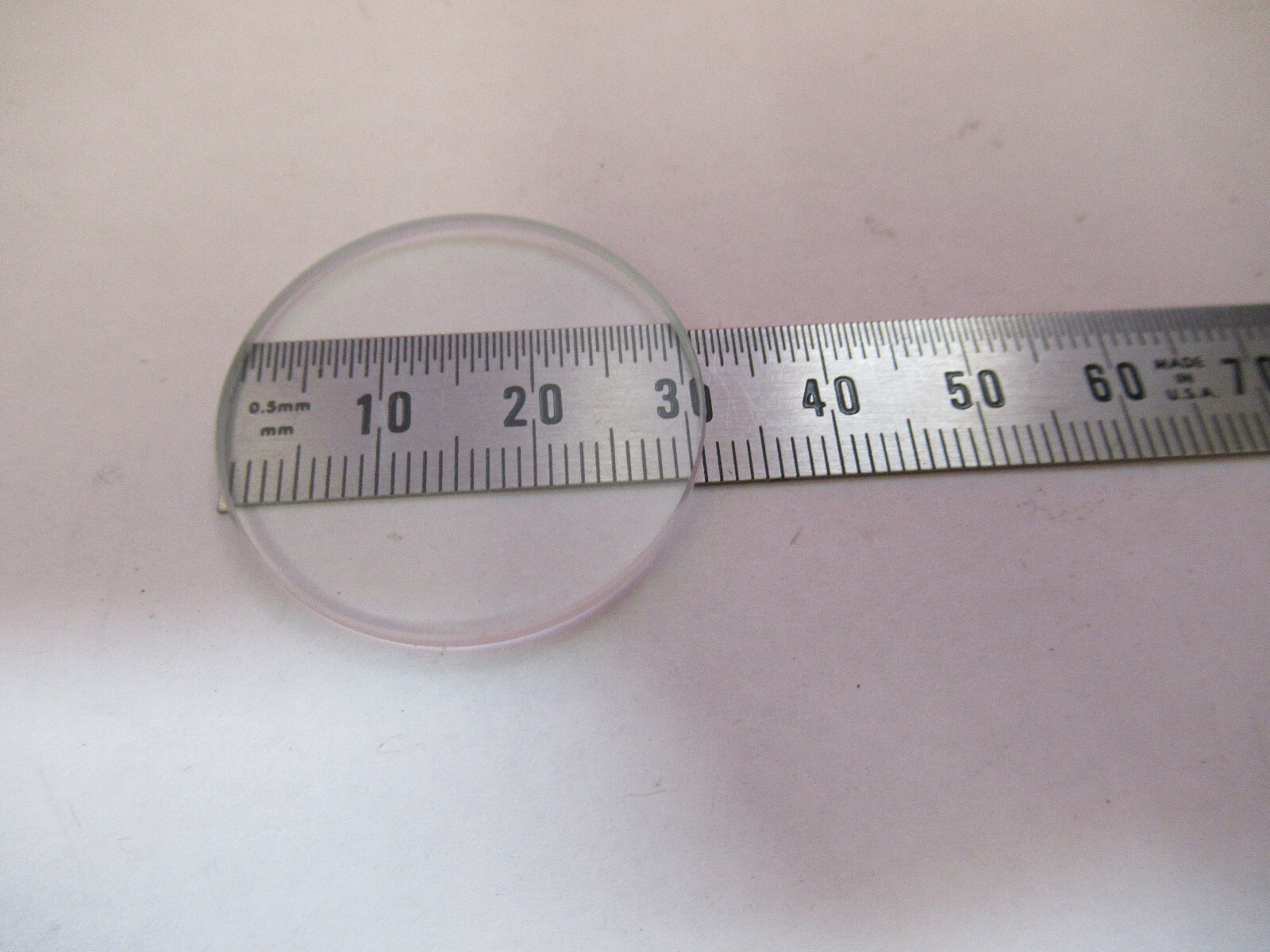 FILTER DIFFUSER AO SPENCER FROSTED GLASS MICROSCOPE PART AS PICTURED S4-B-66