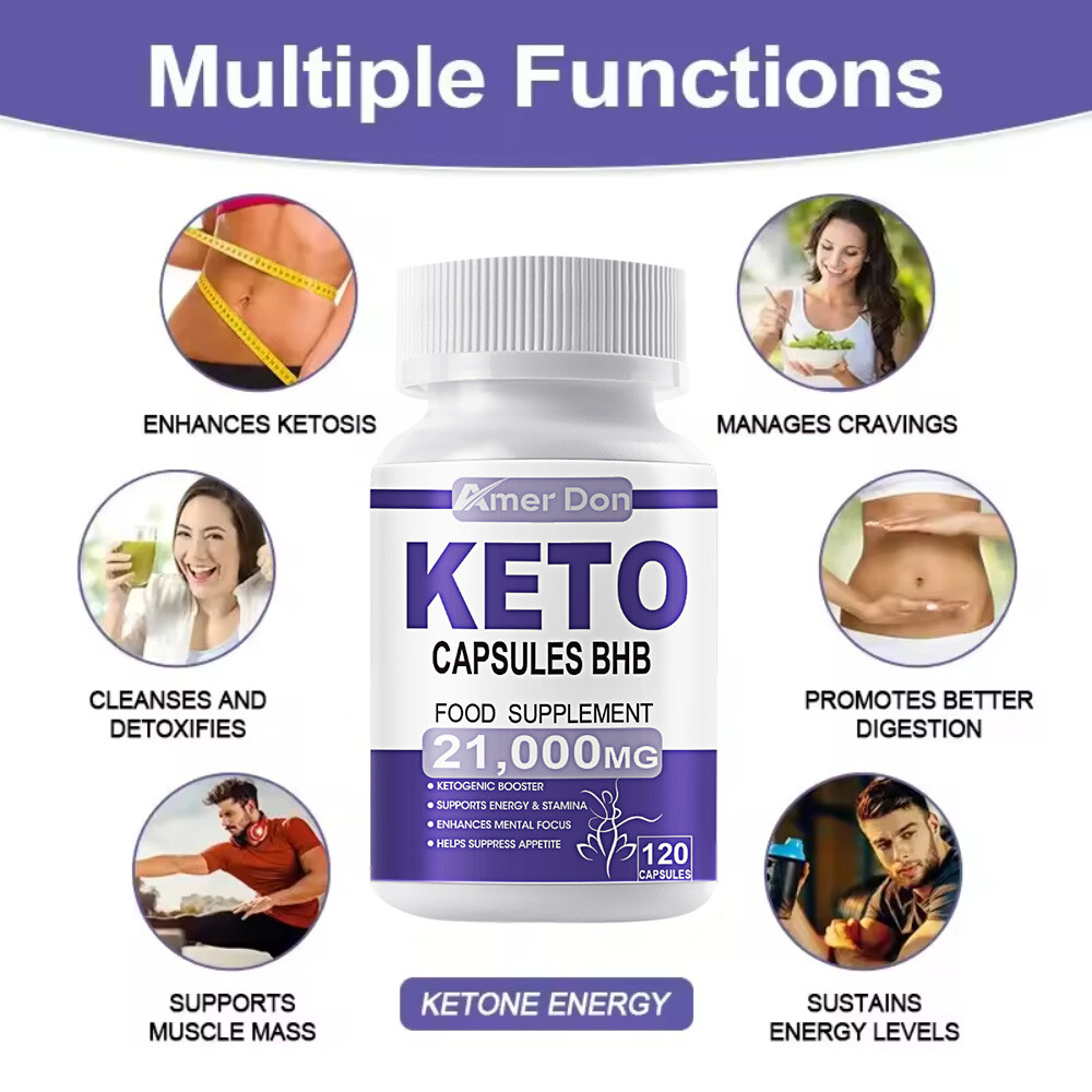 3X Advanced Weight Loss KETO BHB 21000mg Extremely Fast Fat Burner Strong 360 ct
