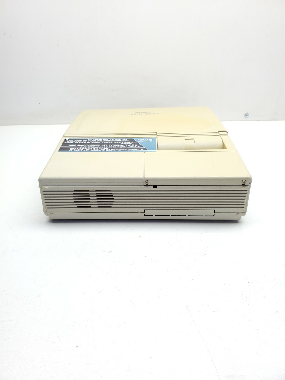 Sharp MZ-100 Luggable PC Power Tested