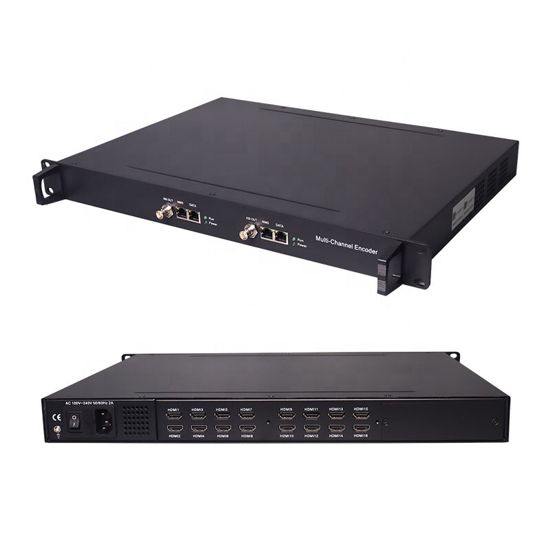 High Quality 24 Channels Streaming Encoder 24 HD Encoder 8/12/16/24