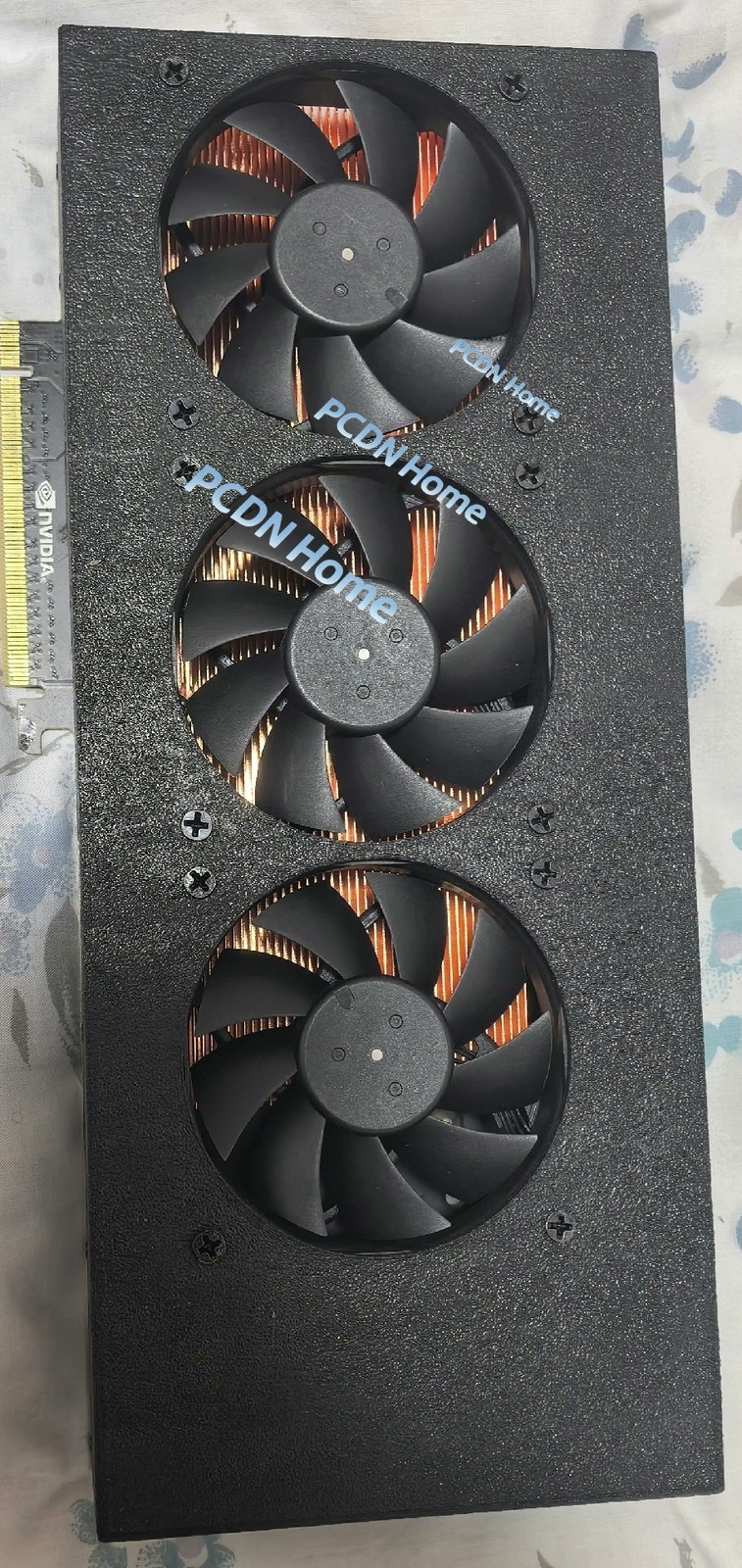 NVIDIA SXM2 Tesla V100 To PCIe Adapter Ultra Thin 3-Fan Silent Cooling Version