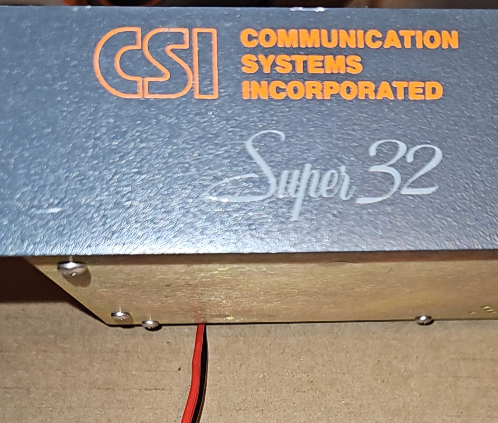 CSI-auper 32 Communication Systems Incorporated
