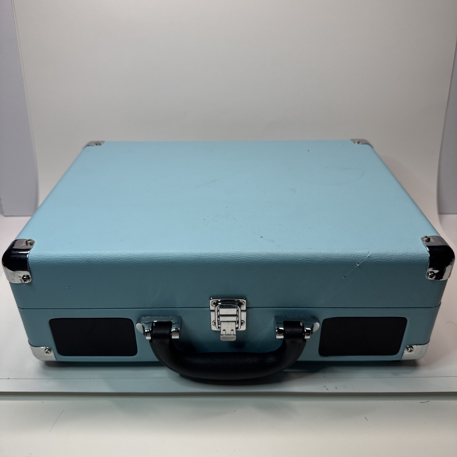 Victrola Suitcase Record Player Turquoise *For Parts VSC-550BT