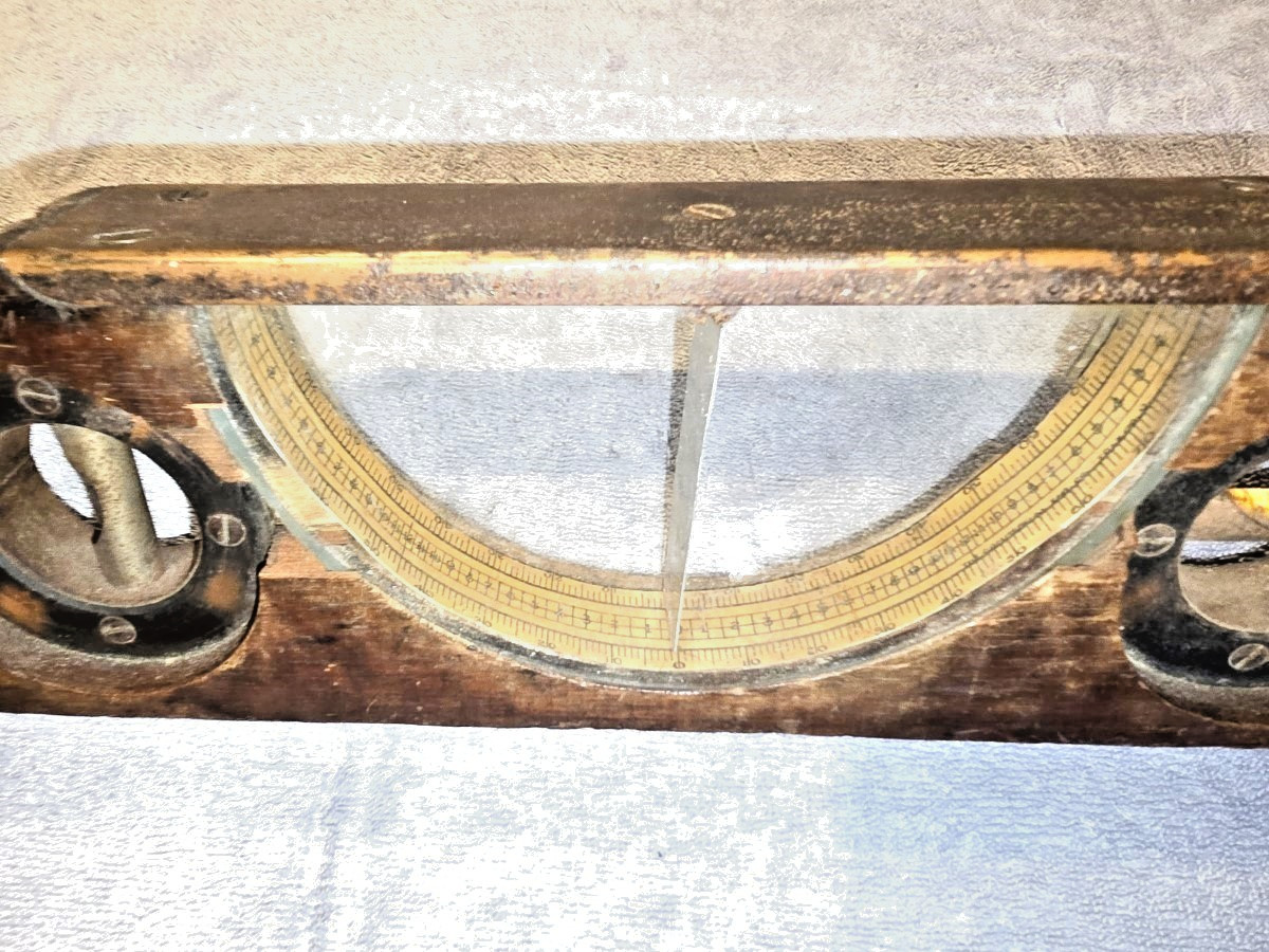 Very Rare Hight Micrometer Level Gravity Inclinometer 24"