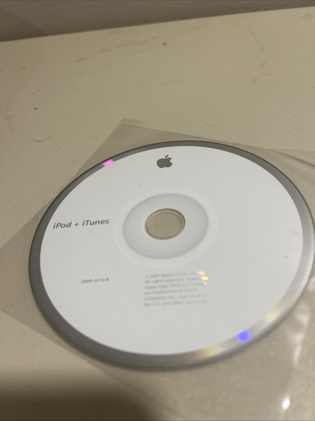 APPLE iPod + iTunes Installation Software CD 2005 2Z691-5513-A Disc Quick Start