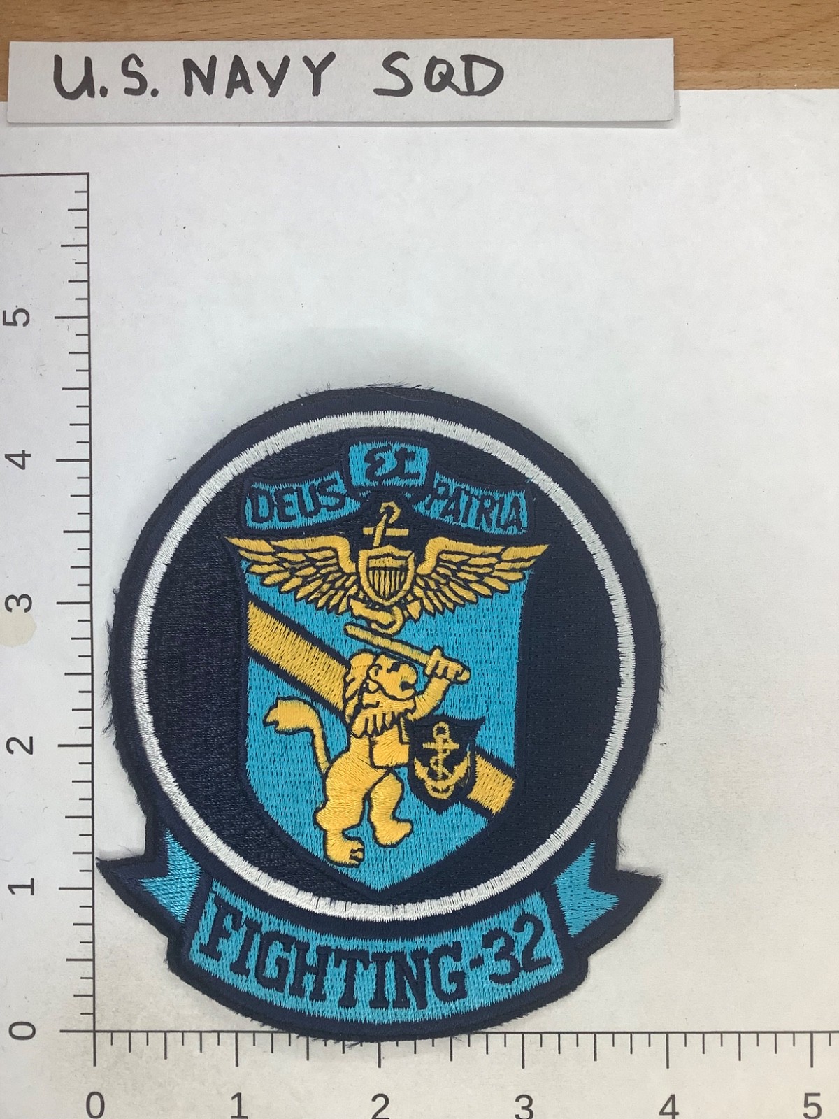 US NAVY FIGHTING-32 SQUADRON PATCH