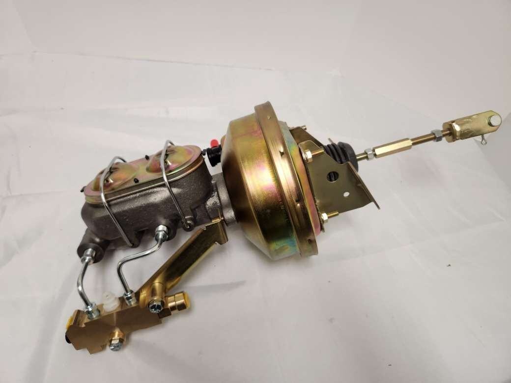 1964 72 GM A F X Body 8" Zinc Power Brake Booster Master Cylinder Disc Drum Kit