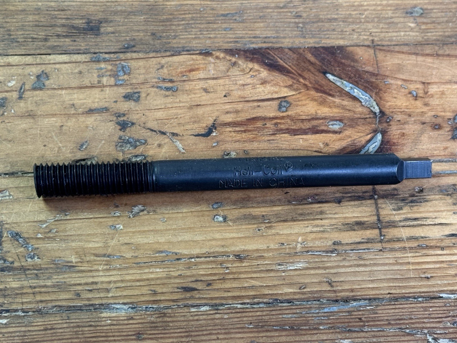 HELI-COIL 3747-10 THREADED MANDREL, STEEL, M10 x 1.5, NNB