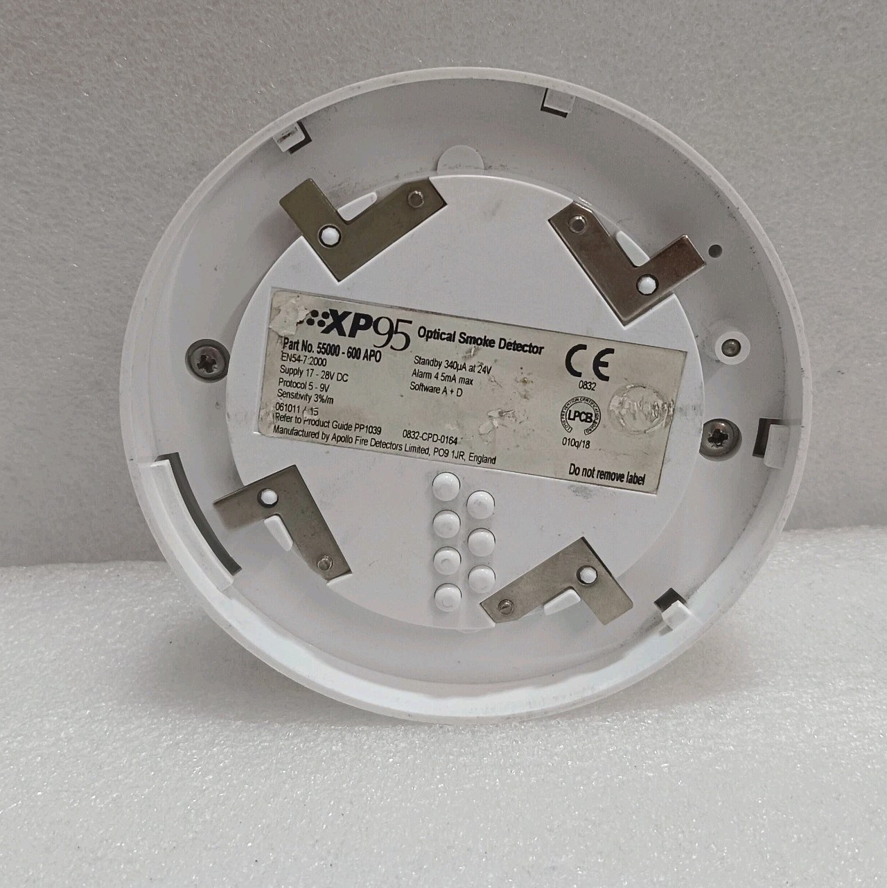 Apollo XP95 Optical smoke detector 55000-600 APO