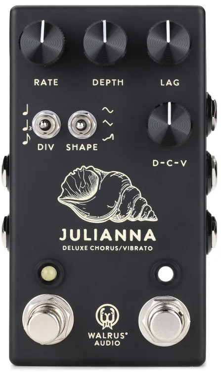 Walrus Audio Julianna Deluxe Chorus/Vibrato Pedal - Black