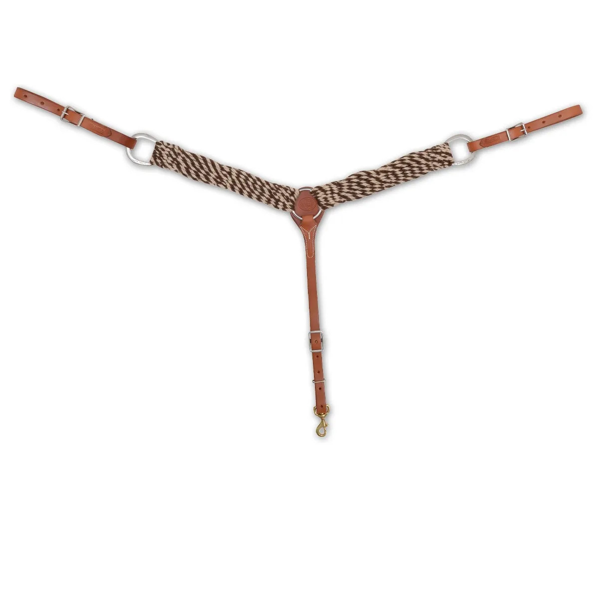 Martin Saddlery Alpaca & Mohair 13-Strand Breast Collar - 2” Width with