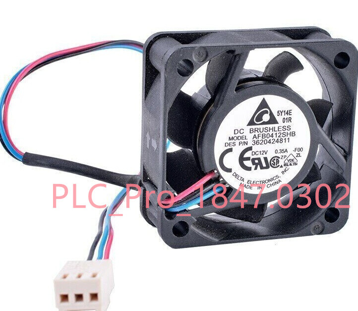 1PCS NEW Delta AFB0412SHB 4015 40X40X15MM 12V 0.35A 3PIN COOLING FAN Fast ship