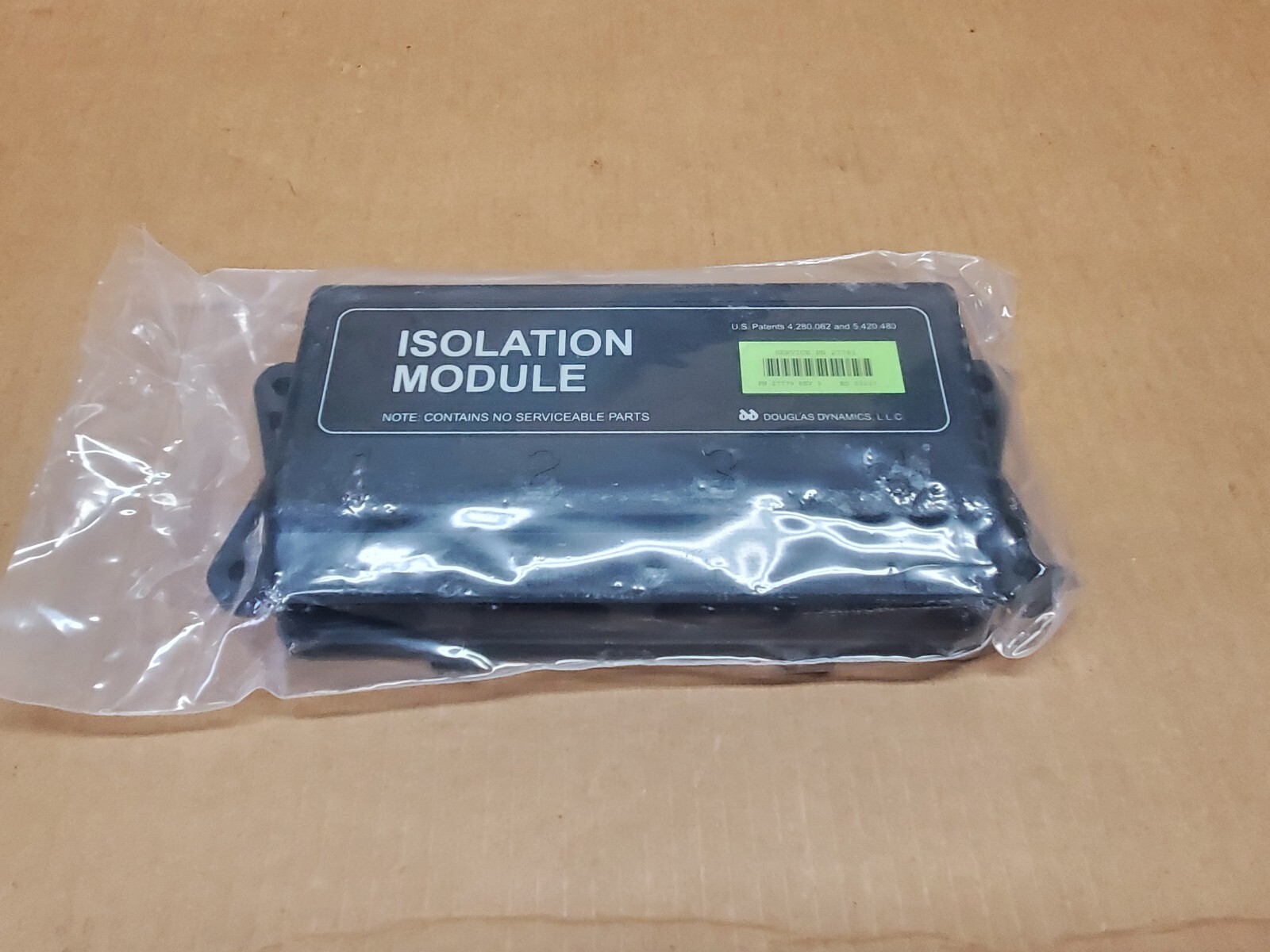 Western Fisher 27781 Isolation Module 4 port Snow Plow Green Label DRL Daytime