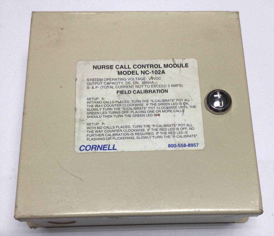 Cornell Control Module NC-102A Nurse Call Control Module used