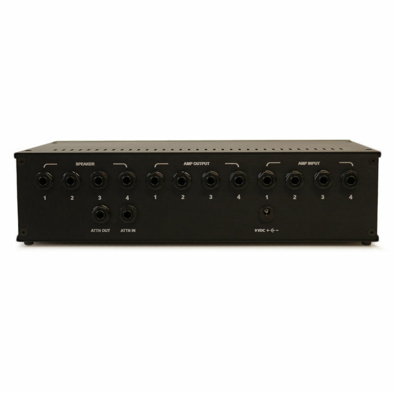 de Lisle Deluxe 4x4 Multiple Amplifier Speaker Cabinet Selector Switch Router