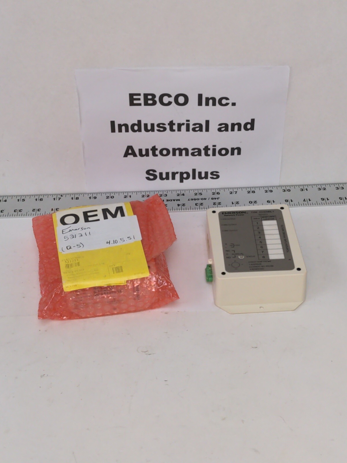 EMERSON, LORAIN TXM ASSEMBLY SPEC 521211 TEMP CONCENTRATOR