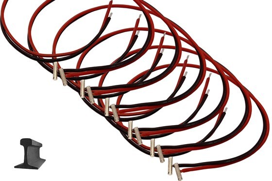 DCC Concepts ~ Legacy Wired Joiners – Code 100 – Pack of 6 ~ LTK-C100.6