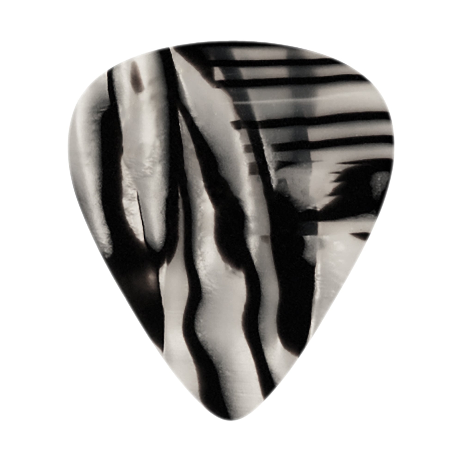 Celluloid Zebra Pearl Guitar Pick - .96 mm Heavy Gauge - Premium Made In USA 351