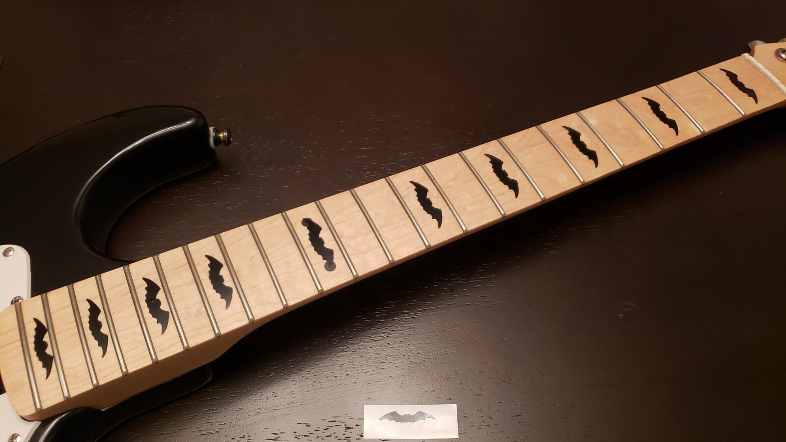 Bats Design #2 Fretboard Markers Vinyl Decals Inlays for Any Guitar 30 Colors!!