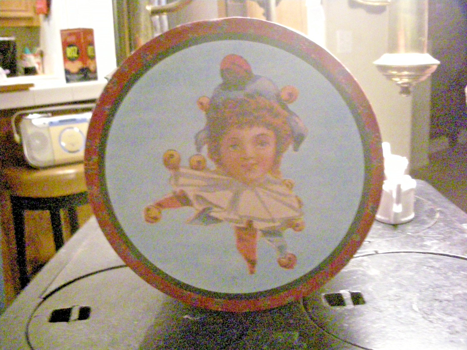 Attractive Two Boxes One inside the other, matching Festive Portrait