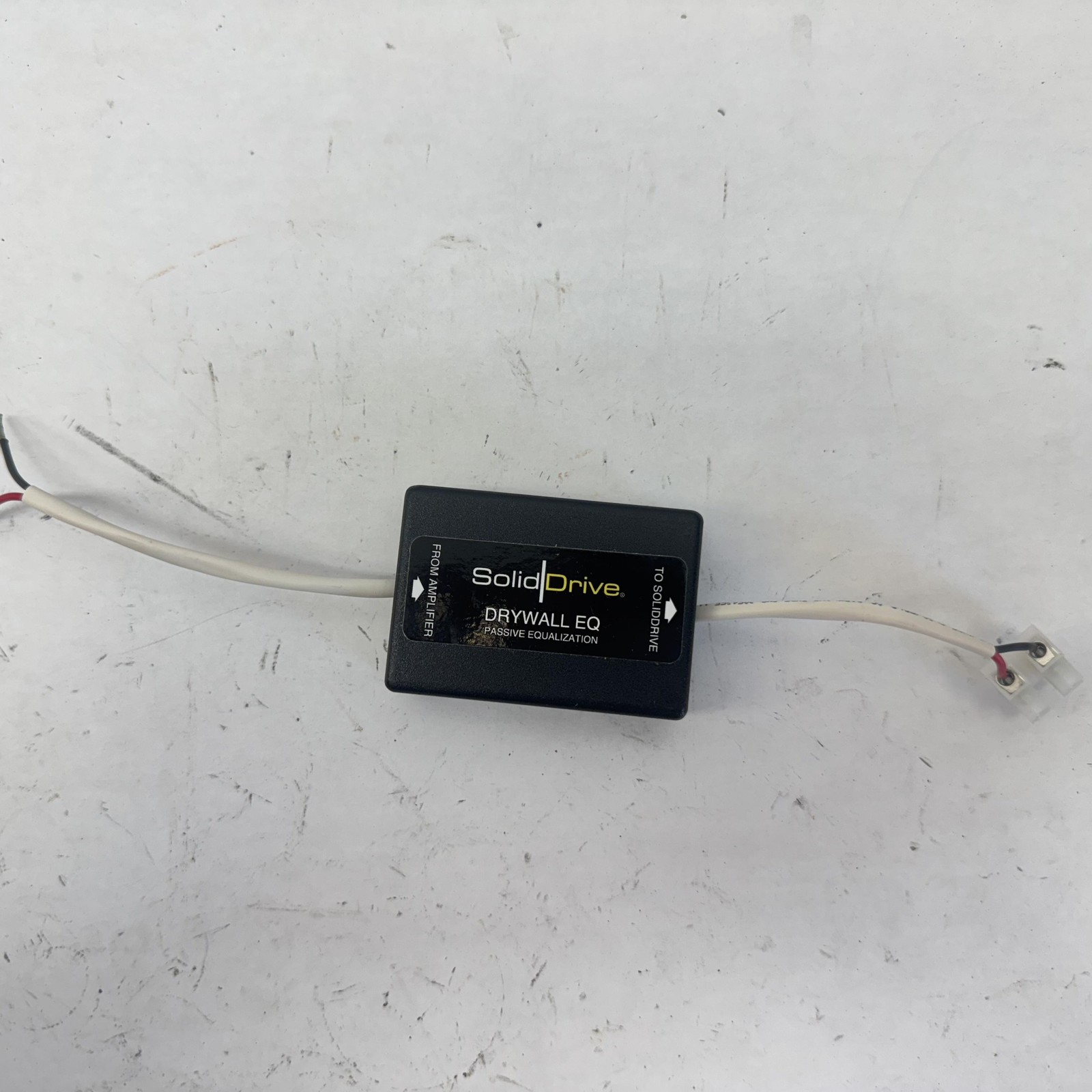 SolidDrive Drywall EQ Passive Equalization Module Audio Adapter Black Unit