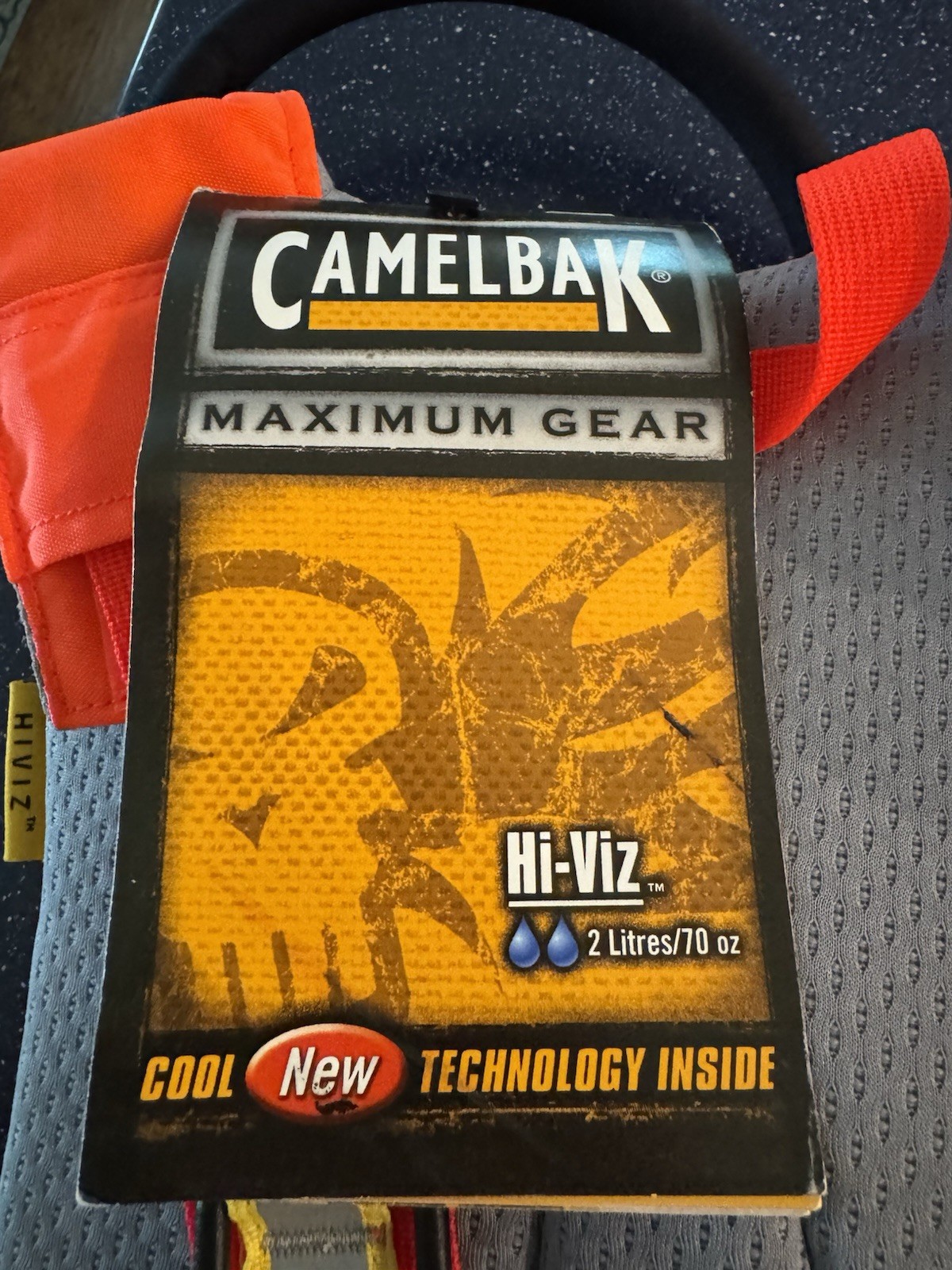 New CamelBak Hi-Viz 2L /70oz Orange Hydration Backpack