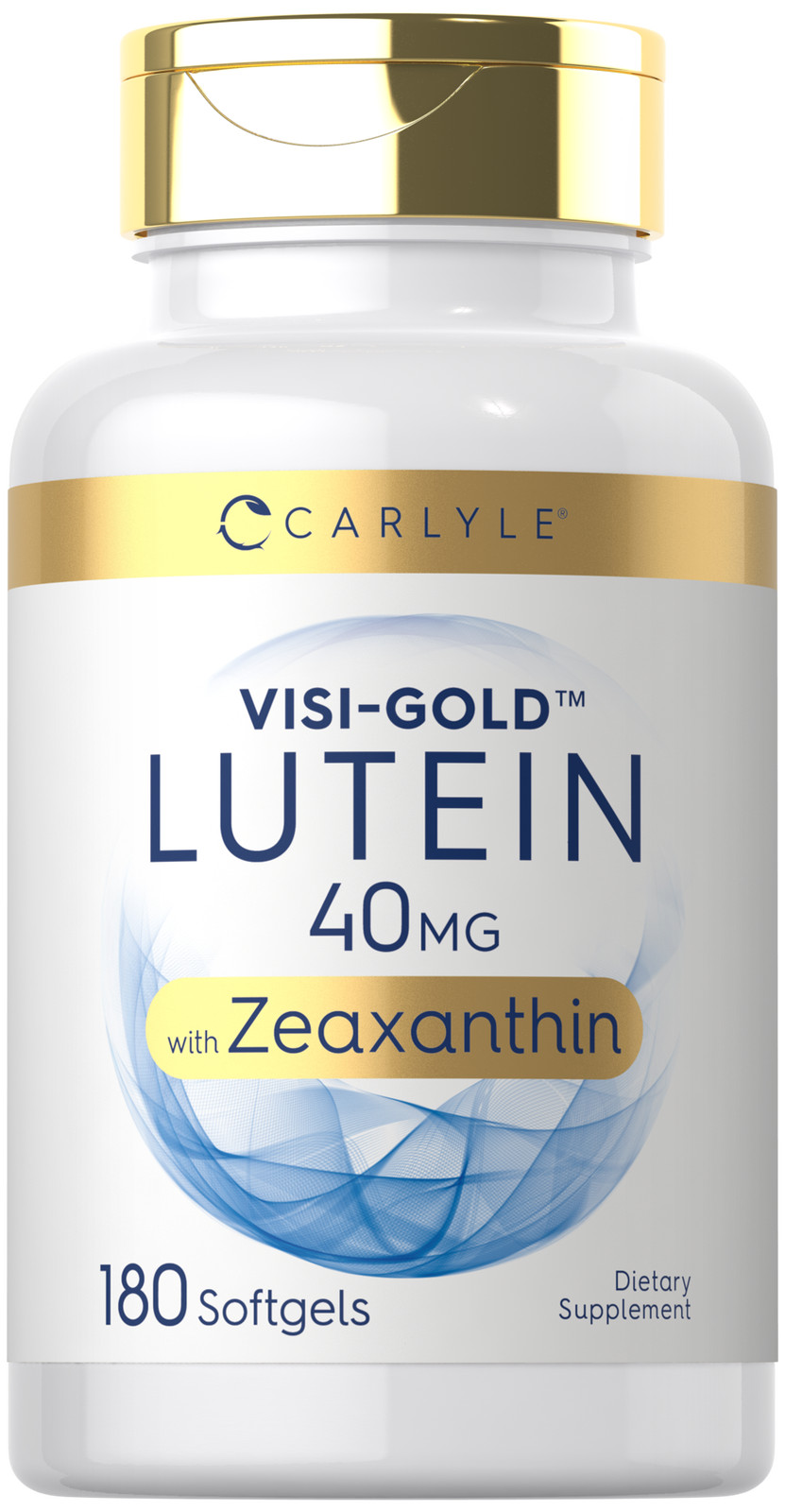 Lutein and Zeaxanthin 40 mg | 180 Softgels | Eye Health Vitamins | by Carlyle