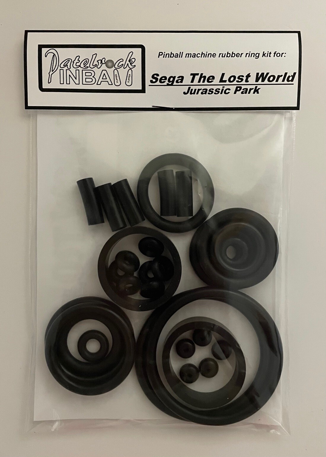 1997 Sega The Lost World Jurassic Park Pinball Machine Rubber Ring Kit