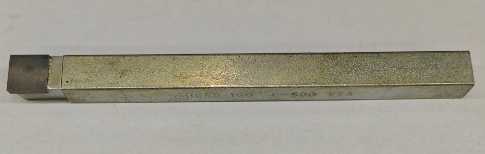 Micro 100 .500" W x .500" L Carbide Tipped Brazed Forming Tool C-500 USA
