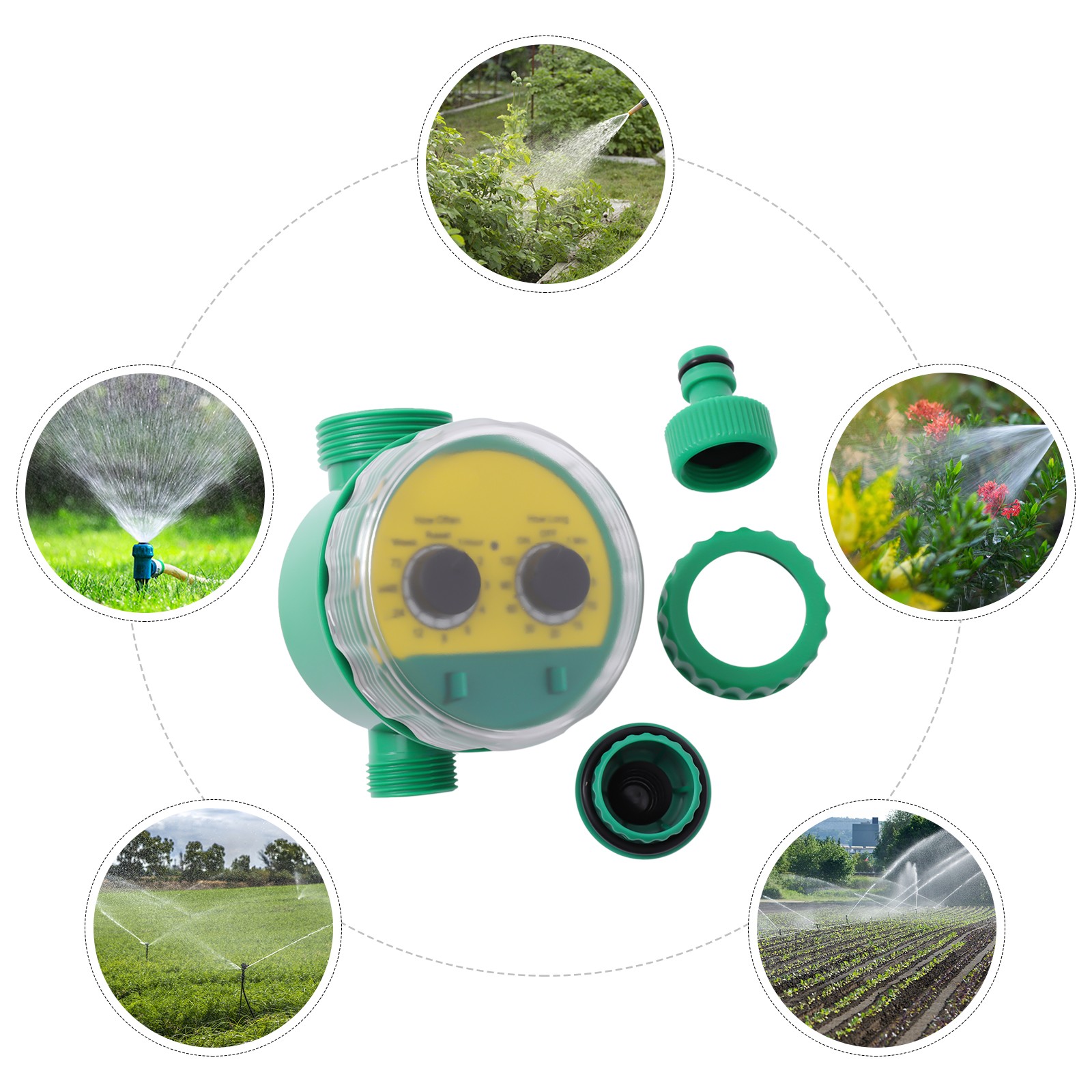 Water Timer Garden Irrigation Controller Digital Intelligence Watering System