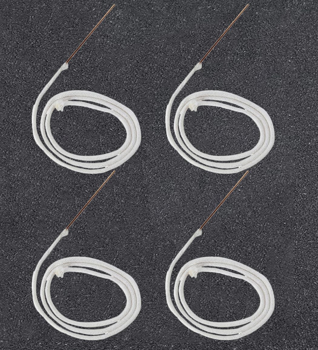 4PCS Kerosene Lighter Consumables Cotton Core with Metal Needle，Lighter Acces...