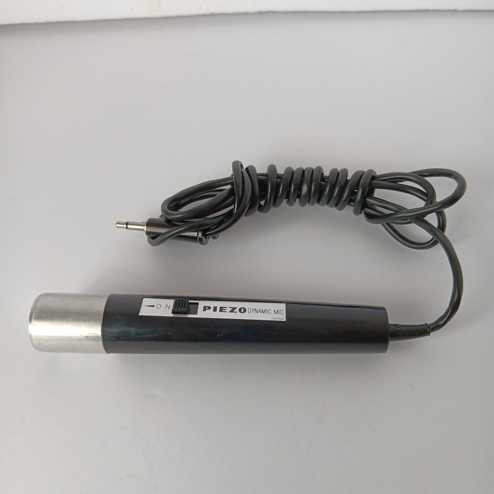 Vintage Piezo Dynamic Microphone Wired (4ft. 10in cord) - Untested - Sold As-Is