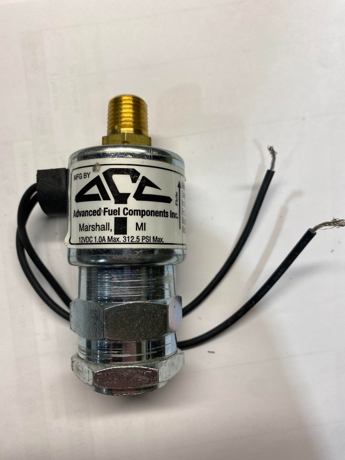 AFC 152 Lp Gas Filter Shutoff 12V