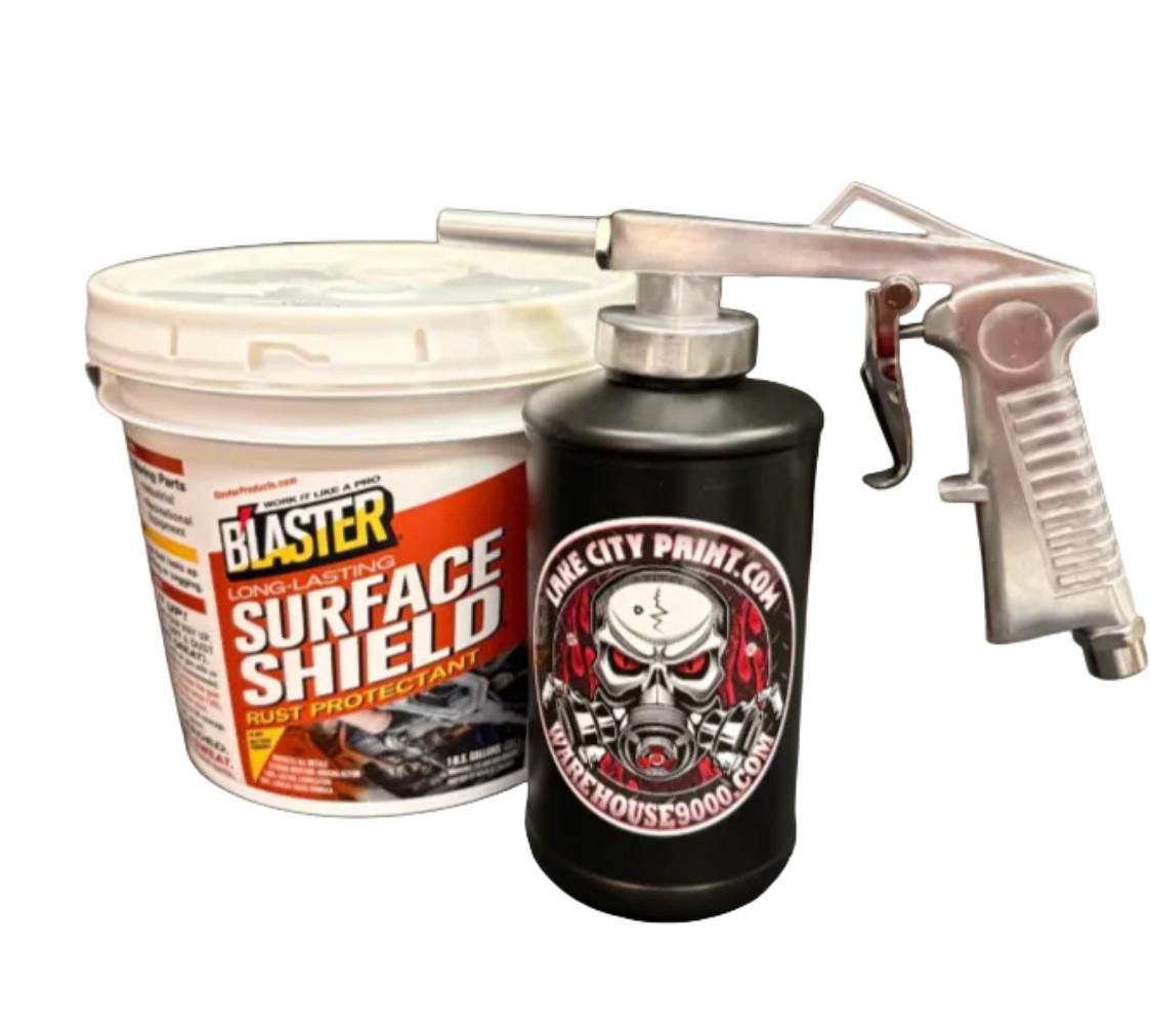Amber PB Blaster Standard Economy Undercoating Gun Kit (1 B Quart Bottle)